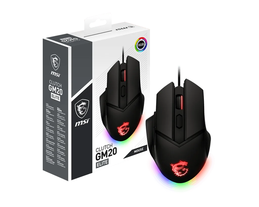 Игровая мышь MSI CLUTCH GM20 ELITE