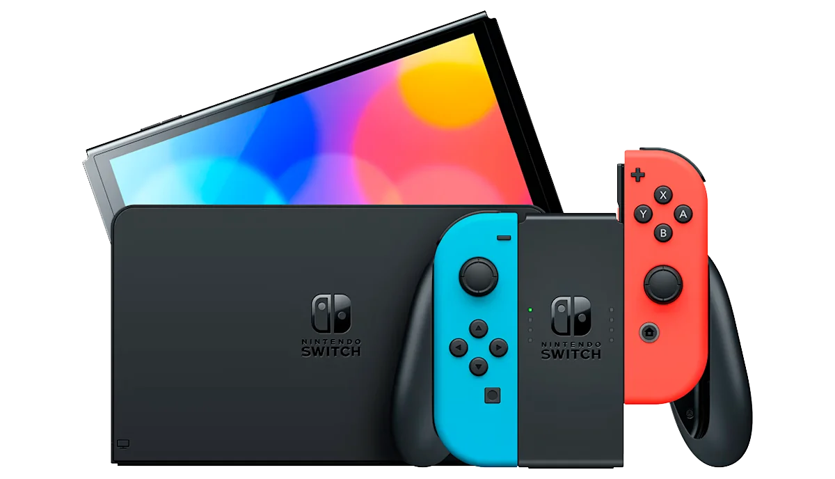 Портативная игровая консоль Nintendo Switch OLED