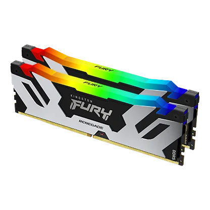 Оперативная память Kingston FURY Renegade Silver Black RGB DDR5 2x16GB 6000 Мгц