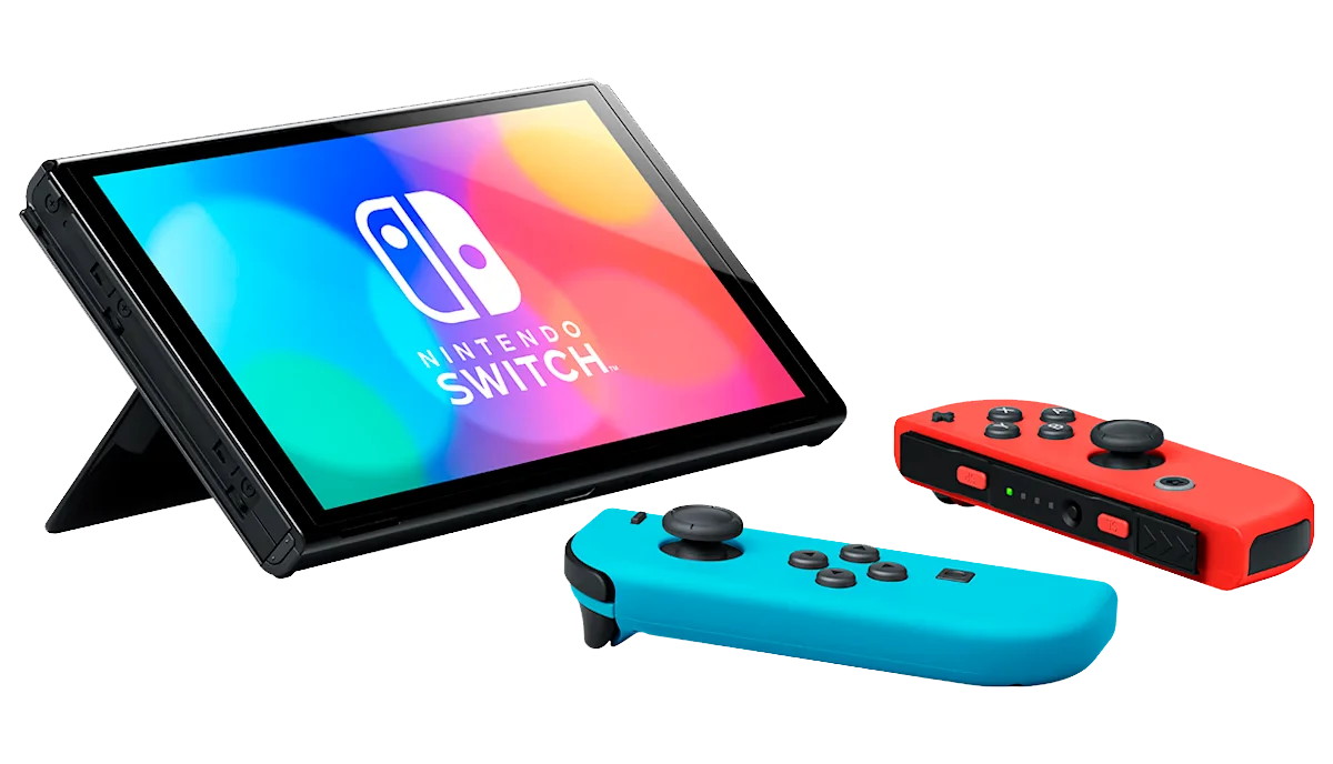 Портативная игровая консоль Nintendo Switch OLED