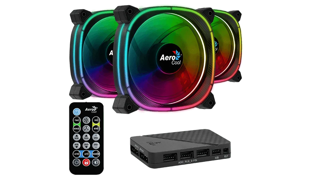 Комплект вентиляторов Aerocool Astro 12 PRO