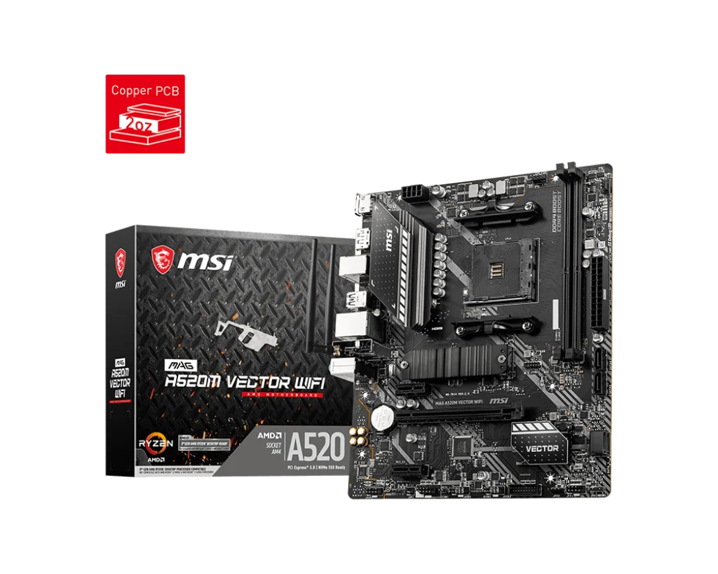 Материнская плата MSI MAG A520M VECTOR WIFI