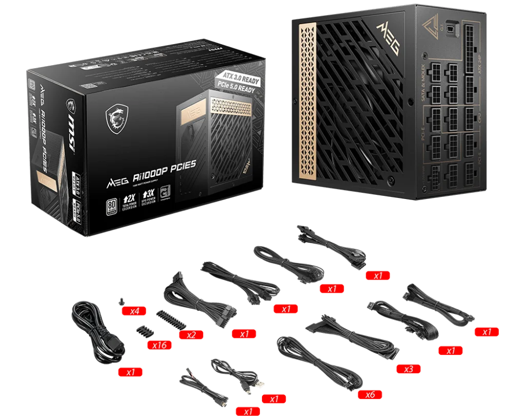 Блок питания MSI MEG Ai1000P PCIE5