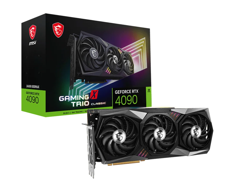 Видеокарта MSI GeForce RTX 4090 GAMING X TRIO CLASSIC 24G