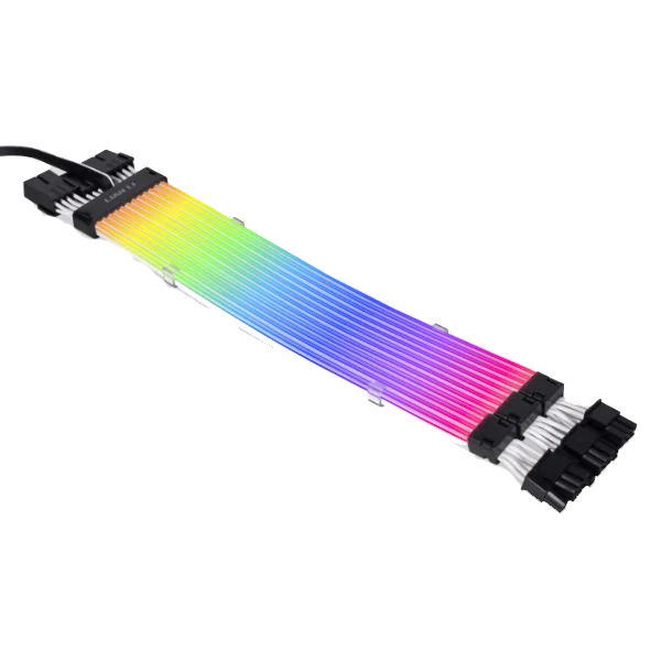 Кабель для видеокарты LIAN LI Strimer Plus V2 ARGB Triple 8-pin
